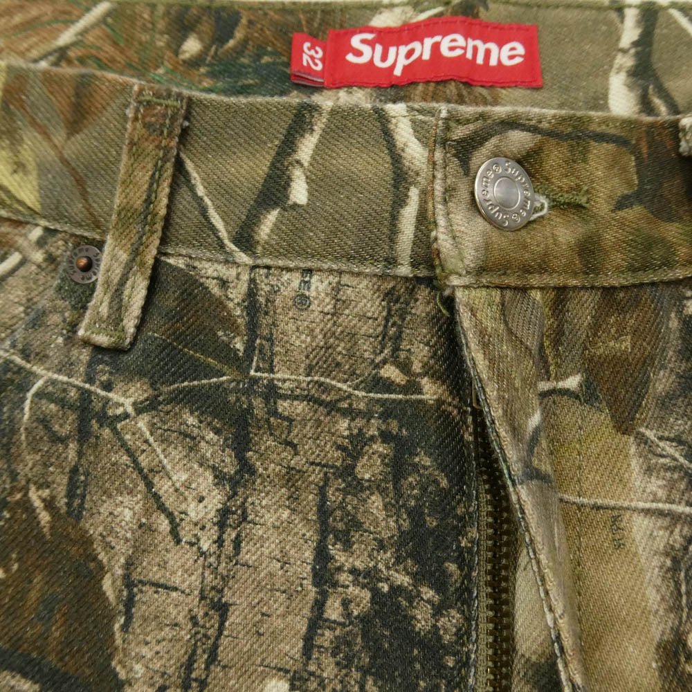 Supreme シュプリーム 25AW Baggy Jean Realtree AP Camo リアルツリー AP カモ バギー デニムパンツ マルチカラー系 32【新古品】【未使用】【中古】