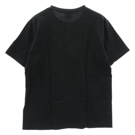 A BATHING APE アベイシングエイプ カモフラロゴ クルーネック Tシャツ ブラック系 M【中古】