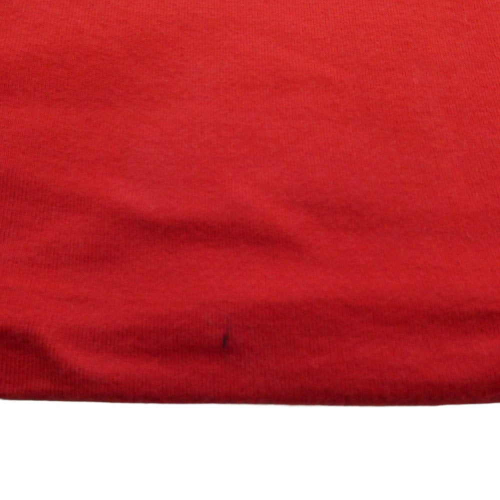 A BATHING APE アベイシングエイプ BAPE EXCLUSIVE エクスクルーシブ ダブルフェイス 半袖 Tシャツ レッド系 M【中古】