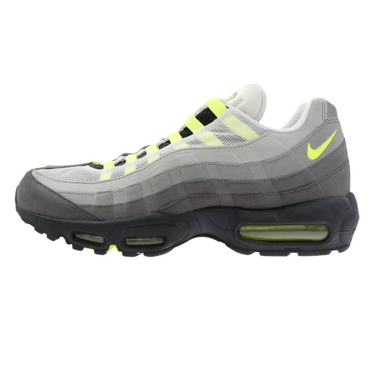 NIKE ナイキ 554970-071 AIR MAX 95 OG Yellow Gradation エアマックス 95 オリジナル イエローグラデーション スニーカー グレー系 31cm【極上美品】【中古】