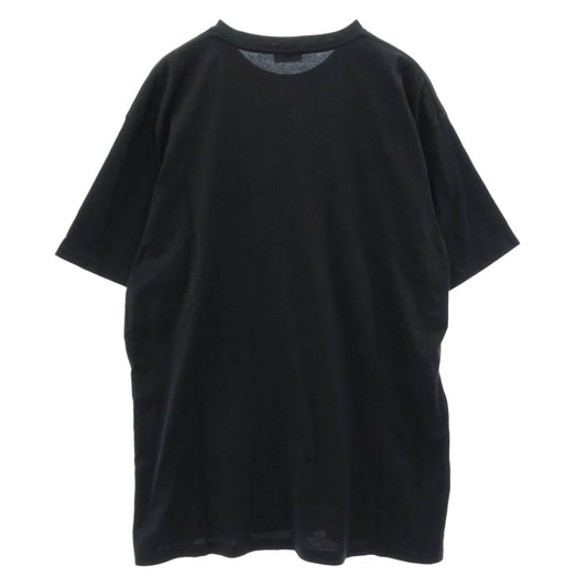 CHROME HEARTS クロムハーツ（原本無） 21SS 2X681501F フロントロゴ プリント 半袖 Tシャツ カットソー ブラック系 L【中古】