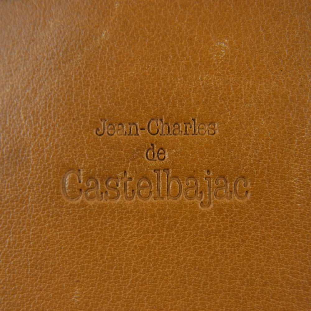 JC de CASTELBAJAC カステルバジャック レザー ビジネスバッグ ブリーフケース ブラウン系【中古】