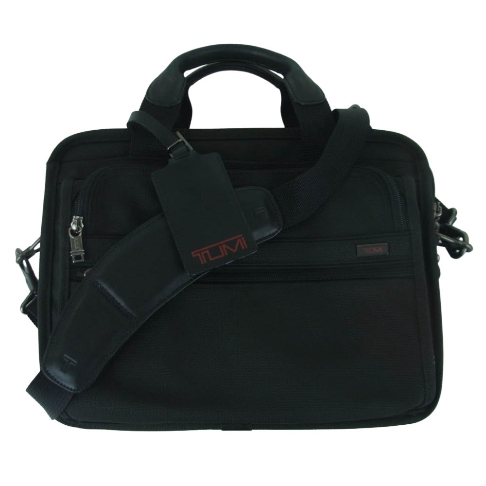 TUMI トゥミ 26021D4 エクスパンダブル コンピューター ビジネスバッグ ブリーフケース 2way ブラック系【中古】