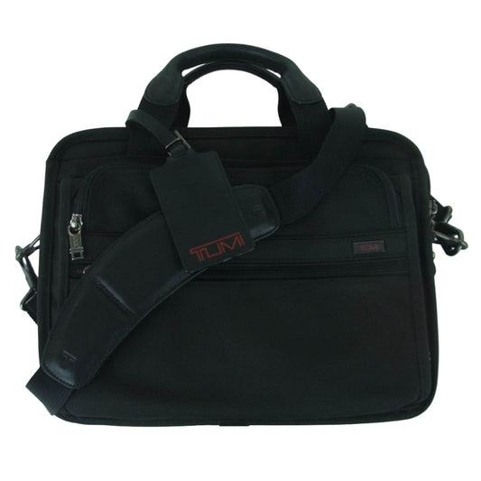 TUMI トゥミ 26021D4 エクスパンダブル コンピューター ビジネスバッグ ブリーフケース 2way ブラック系【中古】