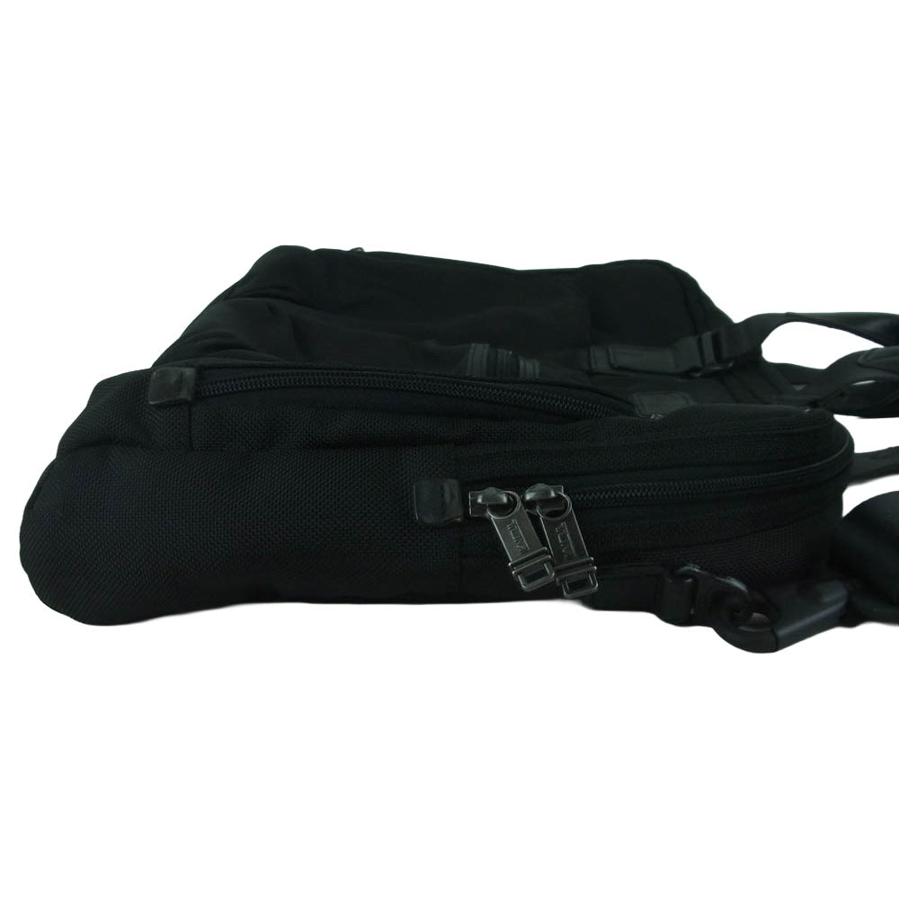 TUMI トゥミ 22611DH ALPHA BRAVO Mcnair Slim Brief マクネア スリム ブリーフケース 2way ビジネスバッグ ブラック系【中古】