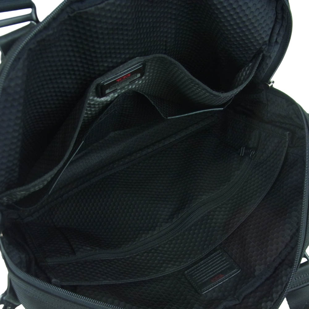 TUMI トゥミ 22611DH ALPHA BRAVO Mcnair Slim Brief マクネア スリム ブリーフケース 2way ビジネスバッグ ブラック系【中古】
