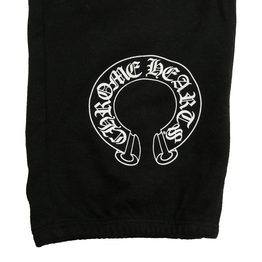 CHROME HEARTS クロムハーツ（原本無） HORSESHOE SWTSHRT PANTS ホースシュー スウェット パンツ ブラック系 M【中古】