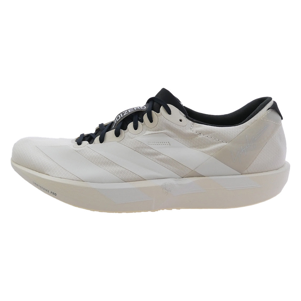 Y-3 Yohji Yamamoto ワイスリー ヨウジヤマモト JS3152 Adizero Adios 9 アディゼロ アディオス スニーカー オフホワイト系 27.5cm【新古品】【未使用】【中古】