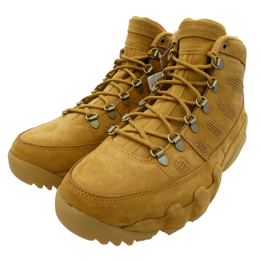 NIKE AIR JORDAN ナイキ ジョーダン AR4491-700 25年製 AIR JORDAN 9 RETRO BOOT NRG AJ9 レトロ ブーツ ハイカット スニーカー ブラウン系 27cm【極上美品】【中古】