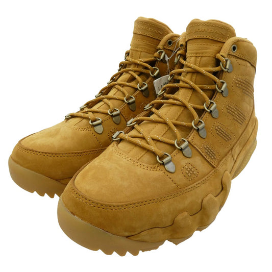 NIKE AIR JORDAN ナイキ ジョーダン AR4491-700 25年製 AIR JORDAN 9 RETRO BOOT NRG AJ9 レトロ ブーツ ハイカット スニーカー ブラウン系 27cm【極上美品】【中古】