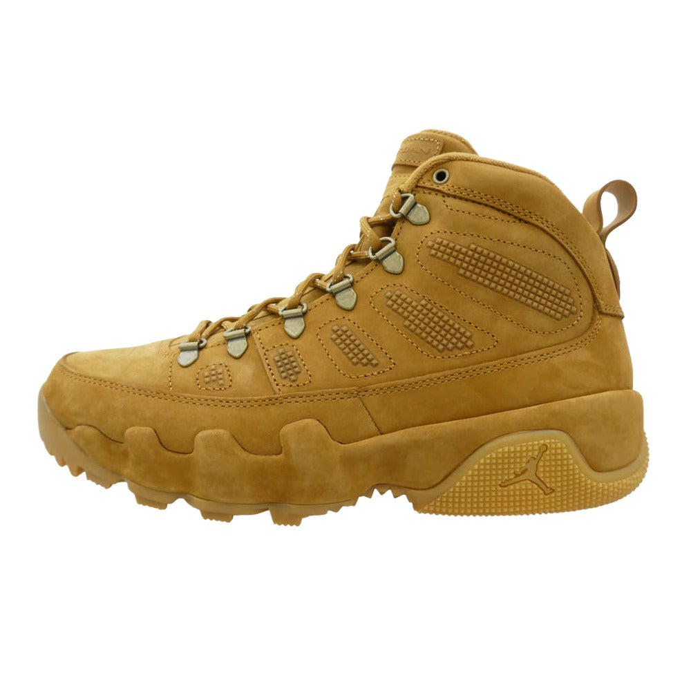 NIKE AIR JORDAN ナイキ ジョーダン AR4491-700 25年製 AIR JORDAN 9 RETRO BOOT NRG AJ9 レトロ ブーツ ハイカット スニーカー ブラウン系 27cm【極上美品】【中古】