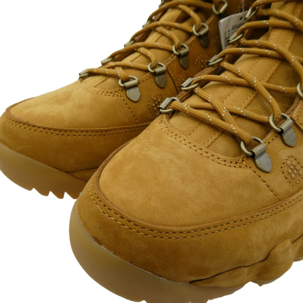 NIKE AIR JORDAN ナイキ ジョーダン AR4491-700 25年製 AIR JORDAN 9 RETRO BOOT NRG AJ9 レトロ ブーツ ハイカット スニーカー ブラウン系 27cm【極上美品】【中古】