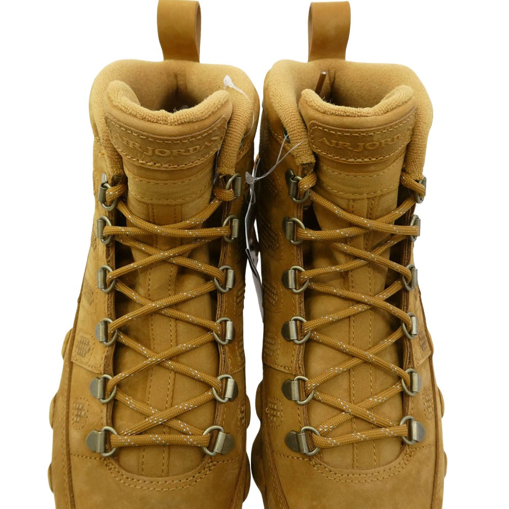 NIKE AIR JORDAN ナイキ ジョーダン AR4491-700 25年製 AIR JORDAN 9 RETRO BOOT NRG AJ9 レトロ ブーツ ハイカット スニーカー ブラウン系 27cm【極上美品】【中古】