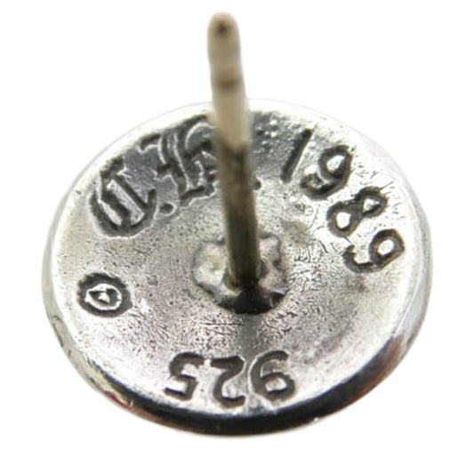 CHROME HEARTS クロムハーツ（原本無） STUD FLRLBLL オールド フローラルボール スタッド ピアス シルバー系【中古】