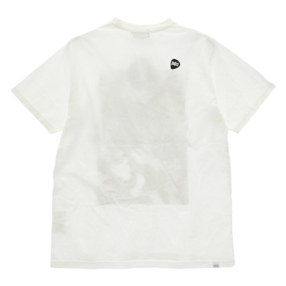 HYSTERIC GLAMOUR ヒステリックグラマー 26SS 02261CT59 ストリート・キングダム プリント 半袖 Tシャツ ホワイト系 L【極上美品】【中古】