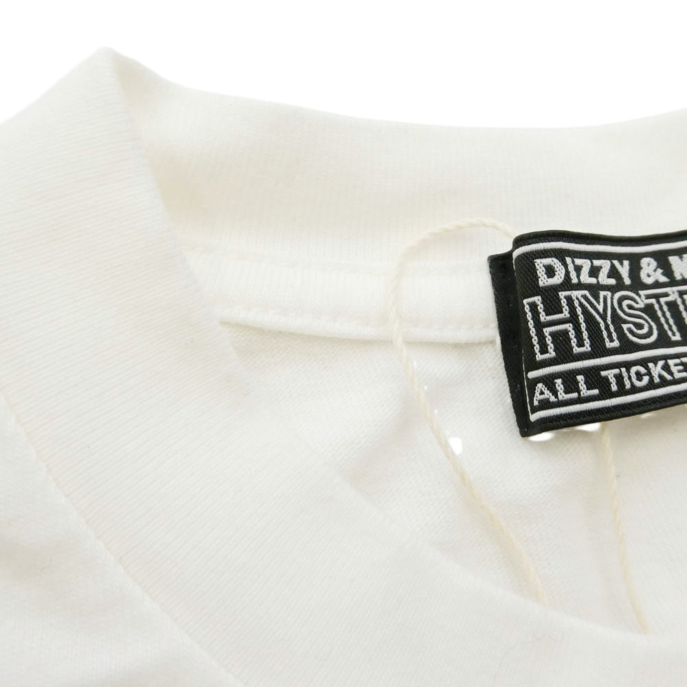 HYSTERIC GLAMOUR ヒステリックグラマー 26SS 02261CT59 ストリート・キングダム プリント 半袖 Tシャツ ホワイト系 L【極上美品】【中古】