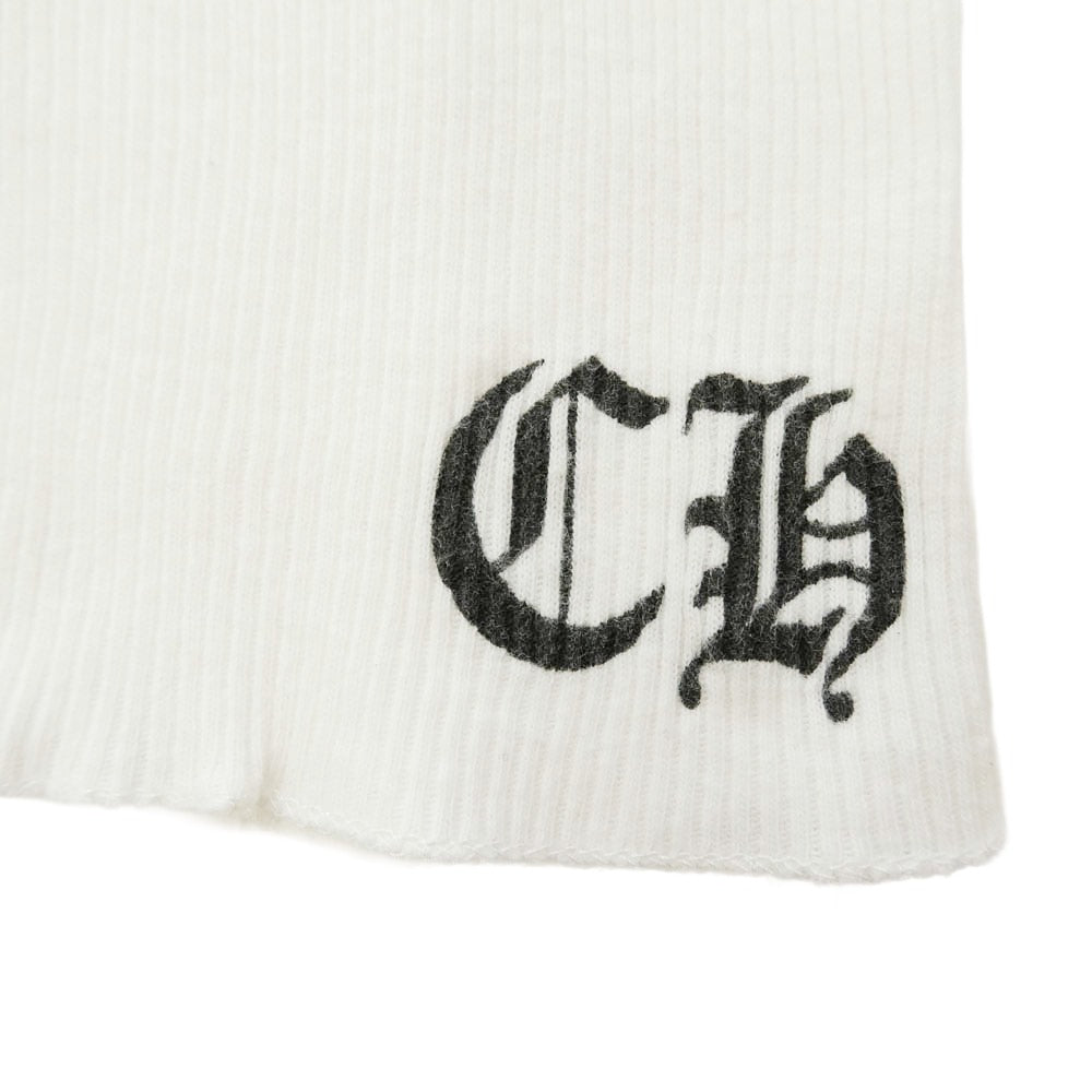 CHROME HEARTS クロムハーツ（原本無） TANK TOP HOLLYWOOD CHプラス スクロールラベル プリント タンクトップ ホワイト系 ブラック系 M【中古】