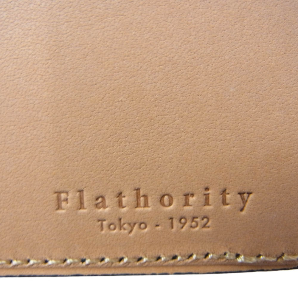 フラソリティ FM701 waterOil Cordovan Long Wallet 水染め ウォーターオイル コードバン ロングウォレット 長財布 ブラック ブラック系【極上美品】【中古】