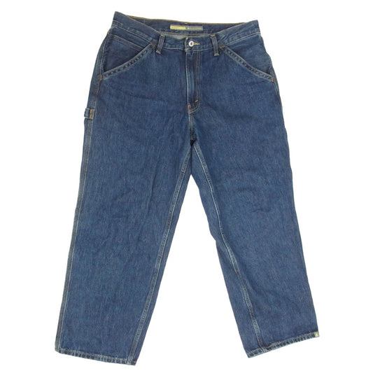 Levi's リーバイス A7489-0005 SILVERTAB シルバータブ バギー カーペンター デニム パンツ インディゴブルー系 32【中古】