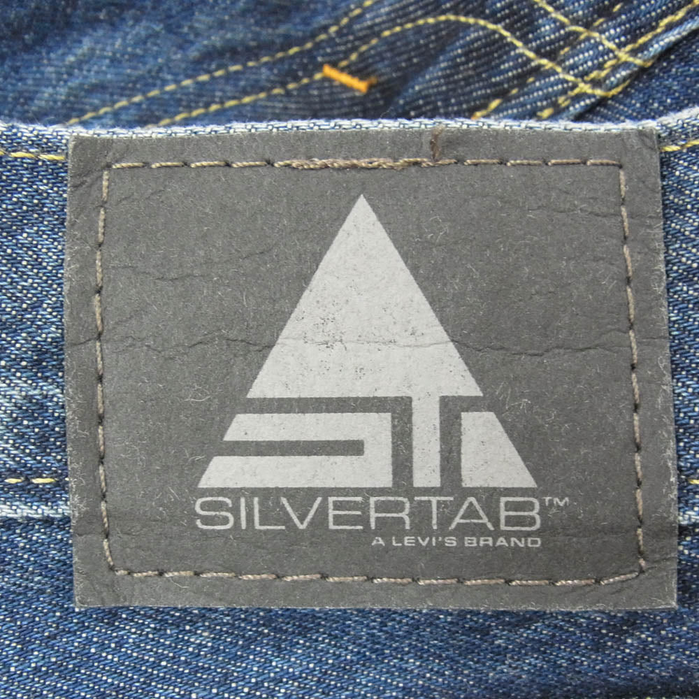 Levi's リーバイス A7489-0005 SILVERTAB シルバータブ バギー カーペンター デニム パンツ インディゴブルー系 32【中古】