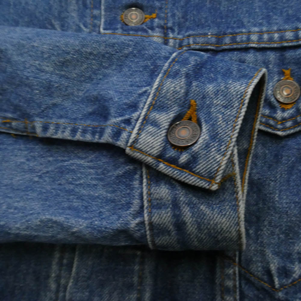 Levi's リーバイス USA製 ボタン裏刻印 527 70506 デニム ジャケット インディゴブルー系 44【中古】
