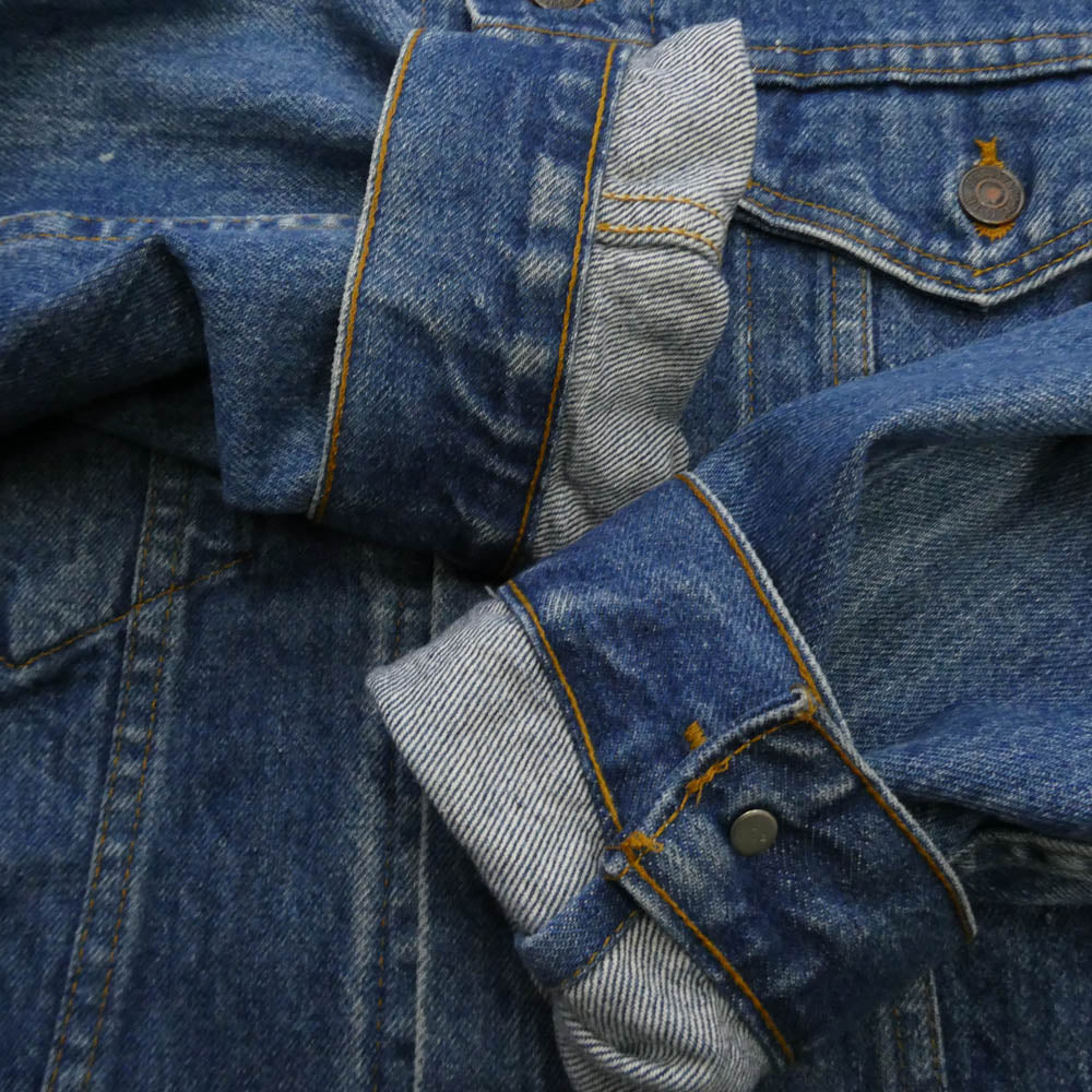Levi's リーバイス USA製 ボタン裏刻印 527 70506 デニム ジャケット インディゴブルー系 44【中古】