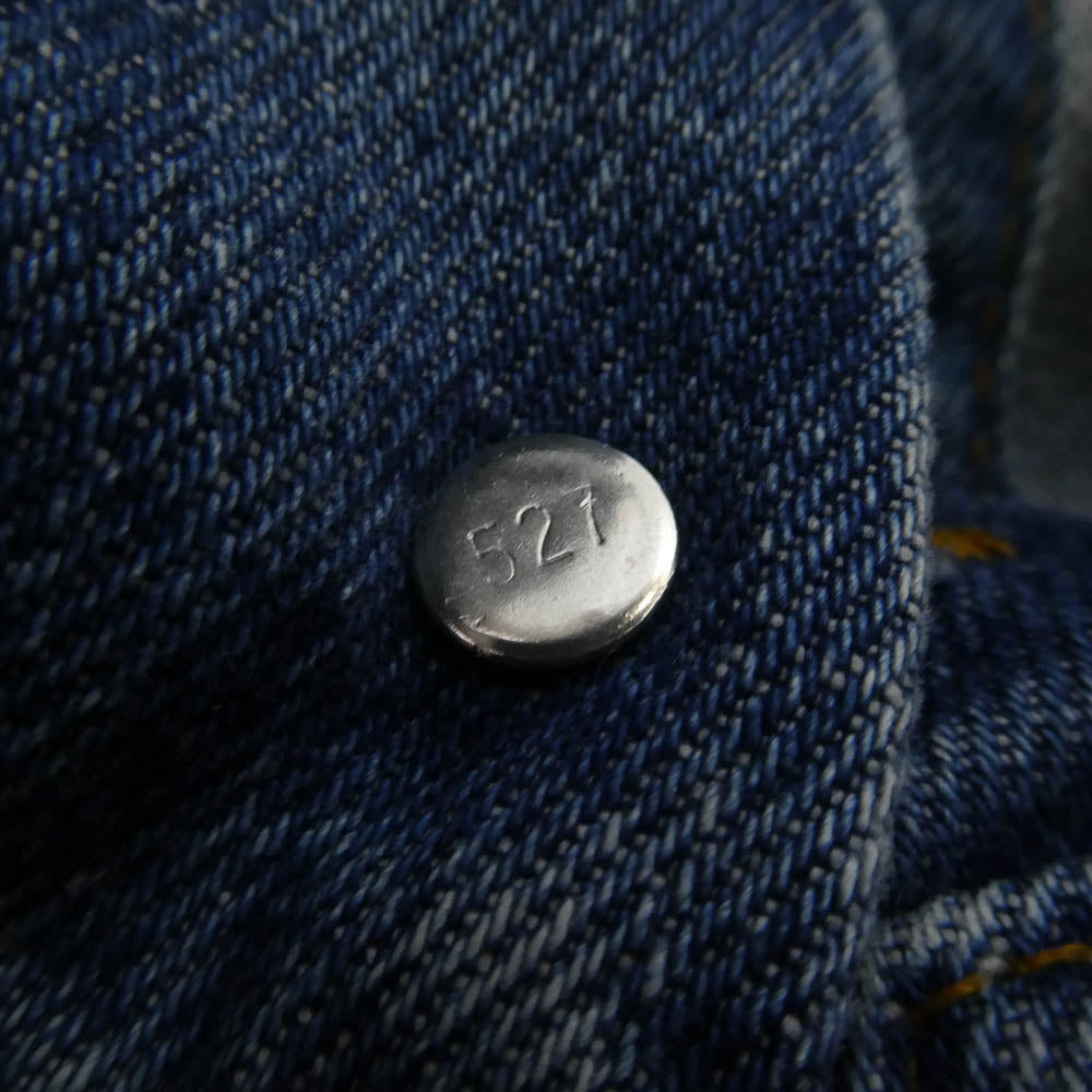 Levi's リーバイス USA製 ボタン裏刻印 527 70506 デニム ジャケット インディゴブルー系 44【中古】