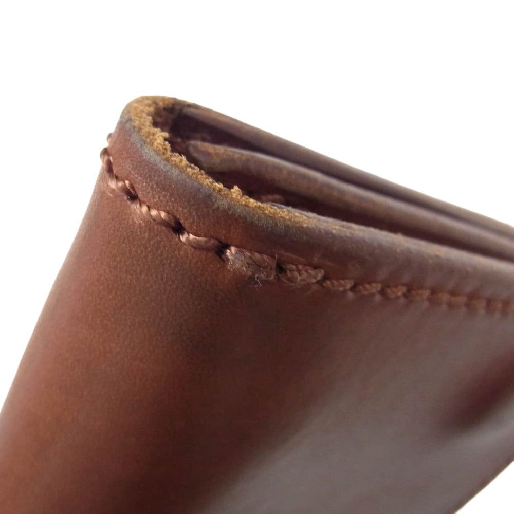 LARRY SMITH ラリースミス truckers wallet レザー トラッカーズ ウォレット ブラウン系【中古】