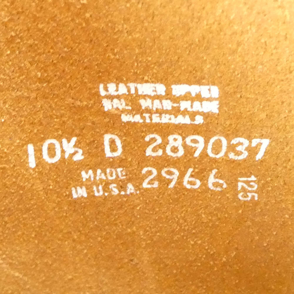 RED WING レッドウィング 2966 USA製 11inch Engineer Boots NON STEEL TOE 茶芯 ノンスチール エンジニア ブーツ ブラック系 10.5【中古】