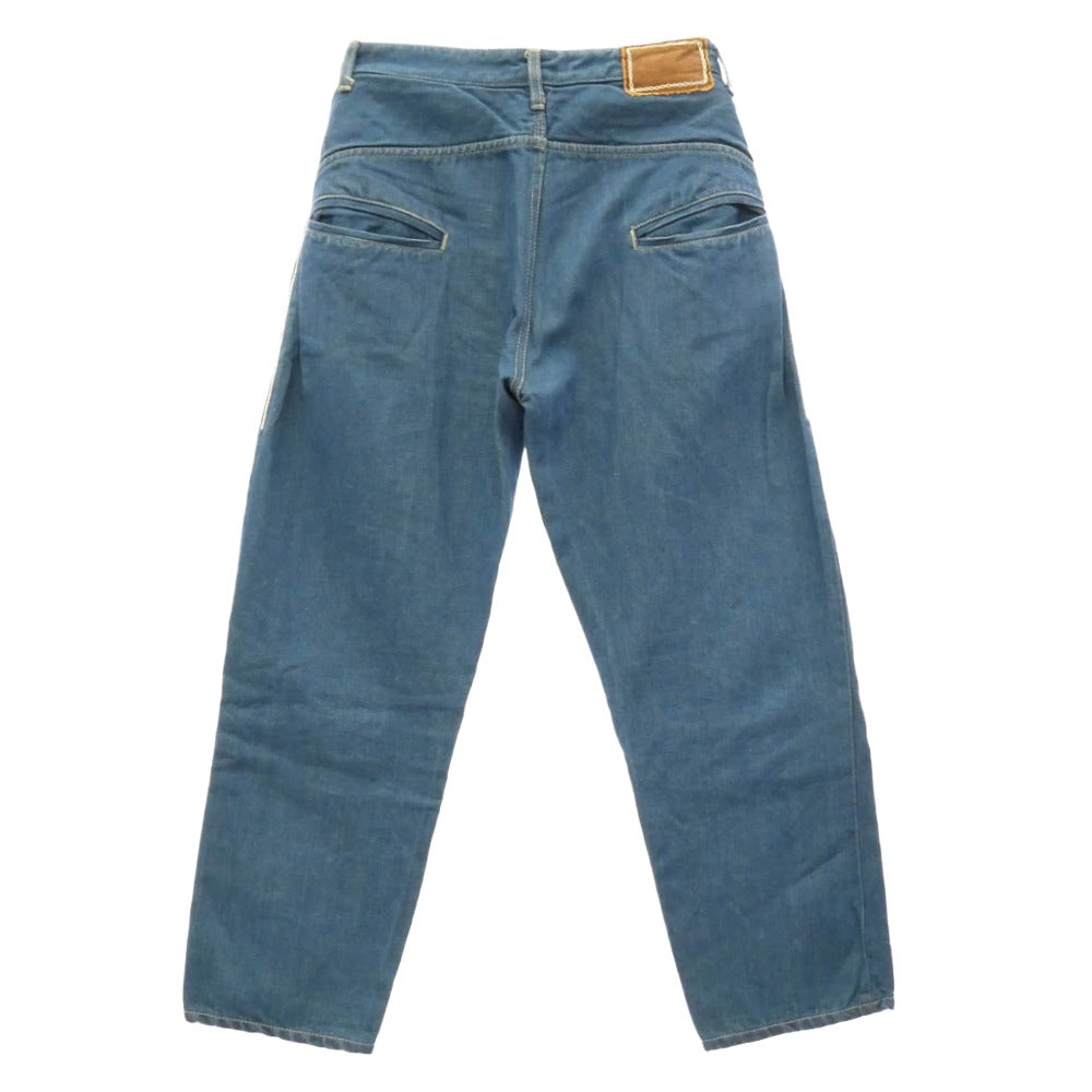 mina perhonen ミナペルホネン oa4175 always オールウェイズ デニムパンツ ブルー系 36【中古】