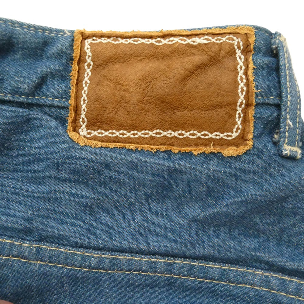 mina perhonen ミナペルホネン oa4175 always オールウェイズ デニムパンツ ブルー系 36【中古】