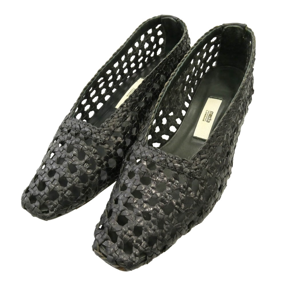 ミスタ TAISSA ヒール パンプス シューズ ブラック系 38【中古】