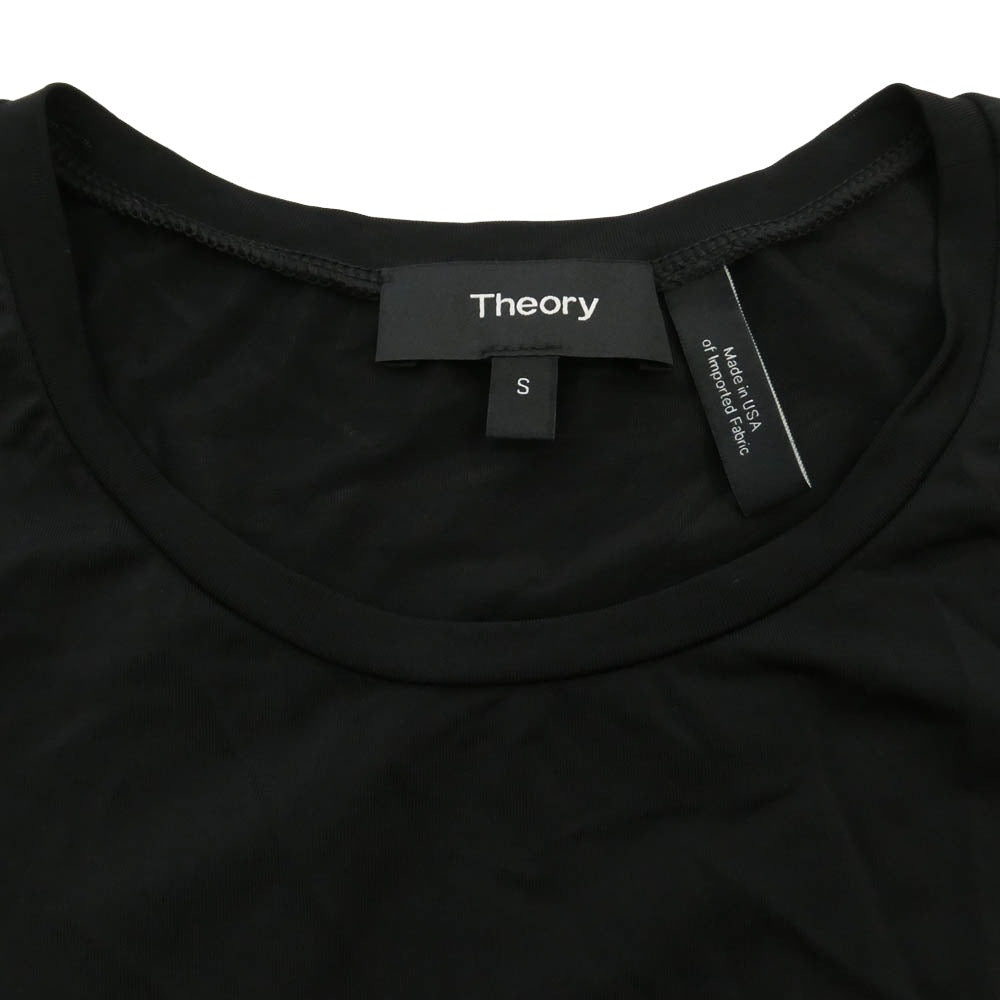 theory セオリー ノースリーブ ドレス ワンピース ブラック系 S【中古】