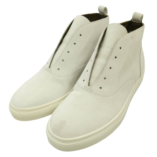 SARTORE サルトル CROSTA 160 NEVE スエード シューズ オフホワイト系 37.5【中古】