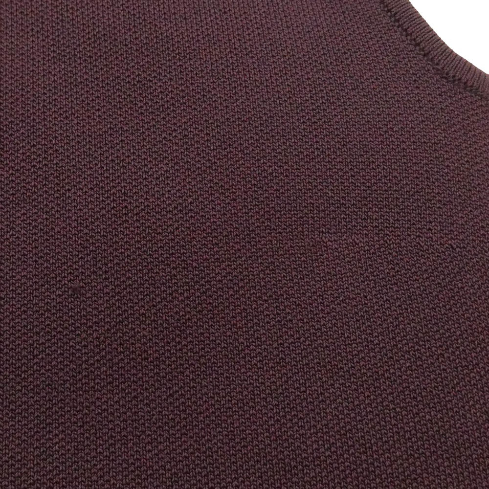 theory セオリー 22AW Satin Texture Plt Combo DR サテン テクスチャー ノースリーブ プリーツ ワンピース ワインレッド系 S【中古】