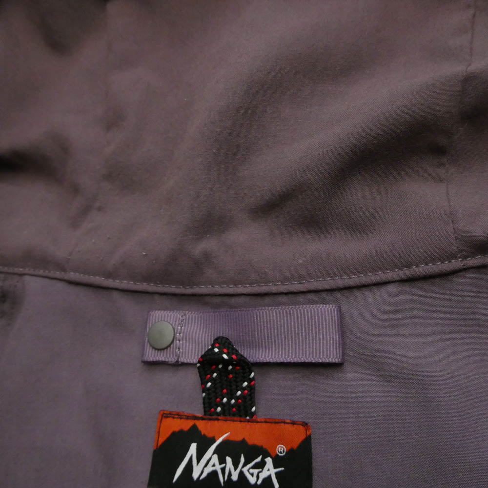 NANGA ナンガ ND2341-1A001 TAKIBI MOUNTAIN PARKA タキビマウンテン パーカー パープル系 L【中古】