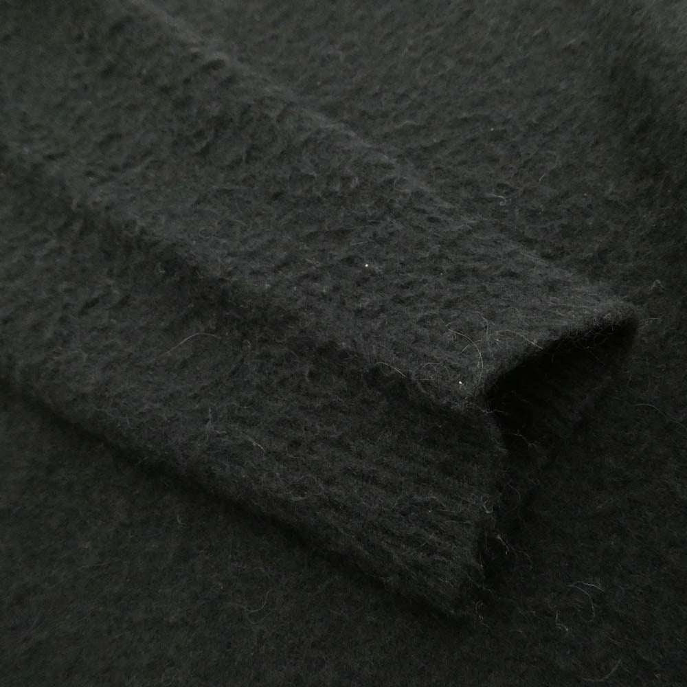 STONE ISLAND ストーンアイランド 7519507A2 SHADOW PROJECT シャドウプロジェクト Alpaca Wool Mix Oversized Crewneck アルパカウール クルーネック ニット セーター ブラック系 L【中古】