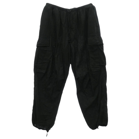 COMOLI コモリ 24SS Z01-03023 オックス ニータック カーゴパンツ ブラック系 3【中古】