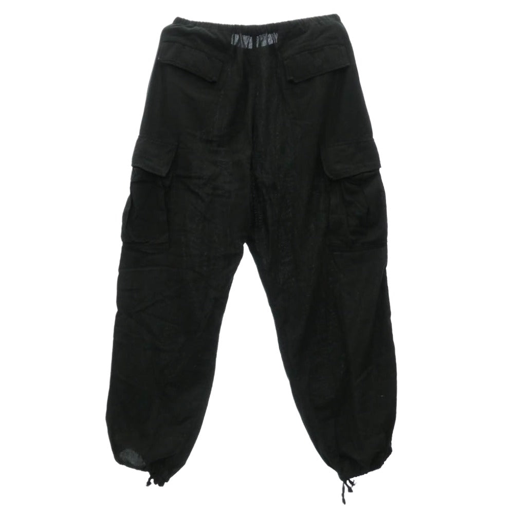 COMOLI コモリ 22AW W03-05022 ウールフェルトパンツ CHARCOAL
