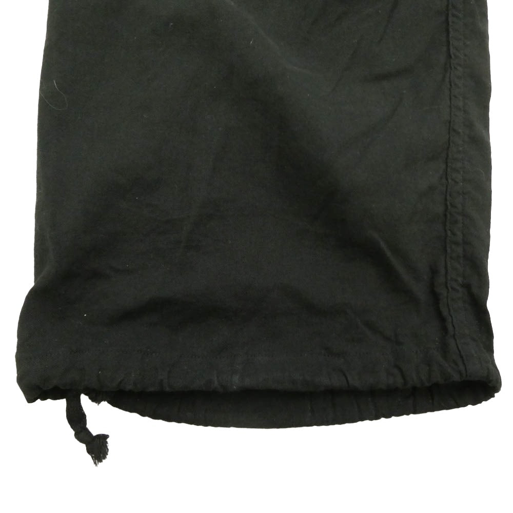 COMOLI コモリ 24SS Z01-03023 オックス ニータック カーゴパンツ ブラック系 3【中古】