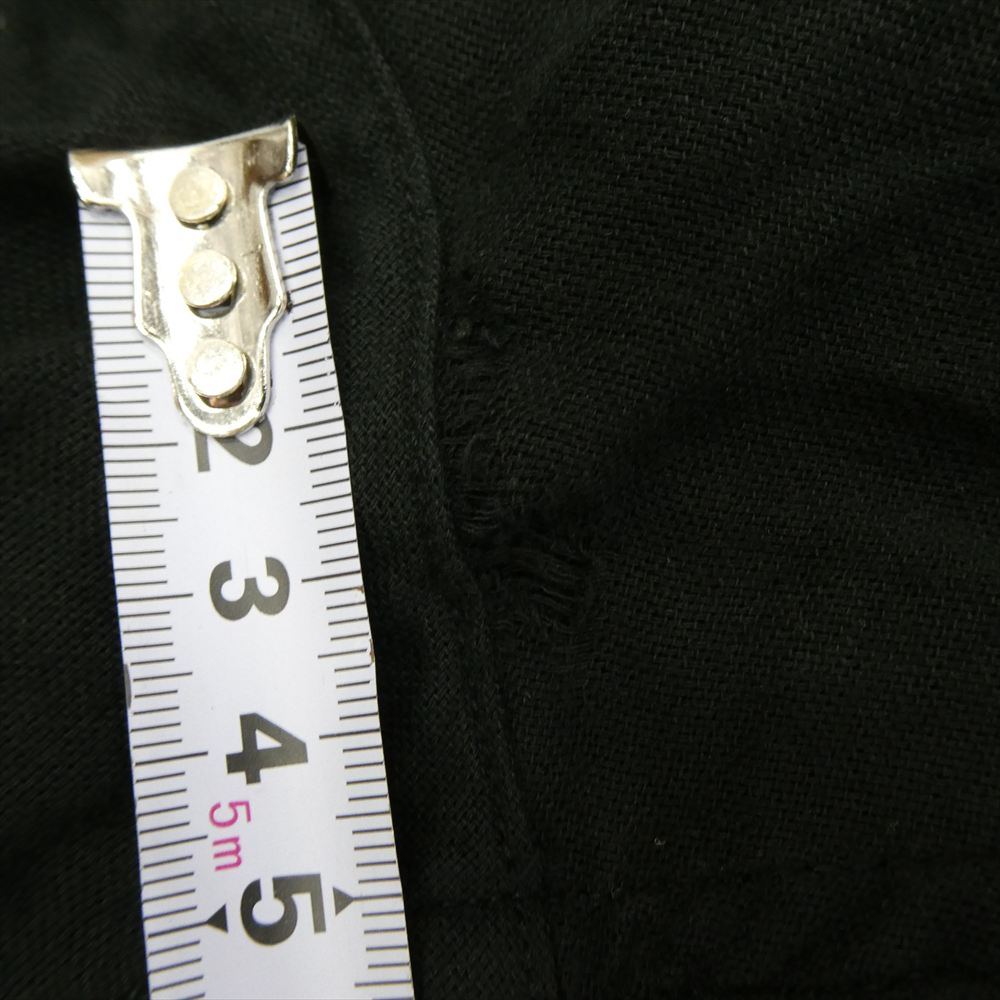 COMOLI コモリ 24SS Z01-03023 オックス ニータック カーゴパンツ ブラック系 3【中古】