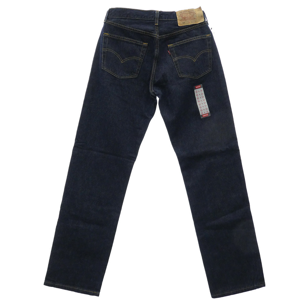 Levi's リーバイス 501-01WA 00s USA製 501 スモールe ボタン裏553 フラッシャー付き ワンウォッシュ ジーンズ デニムパンツ W32 L32 インディゴブルー系 32【極上美品】【中古】
