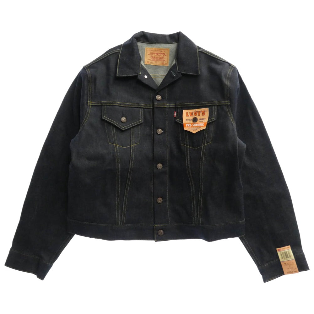 Levi's リーバイス 70557-0006 99年 USA製 バレンシア工場 3rd 557XX 1962モデル 復刻 デニム ジャケット ボタン裏555刻印 インディゴブルー系 44【新古品】【未使用】【中古】
