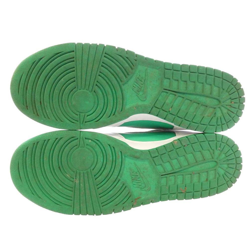 NIKE ナイキ DV0829-300 Dunk High Green White ダンク ハイ グリーン ホワイト スニーカー ホワイト系 グリーン系 28.5ｃｍ【中古】