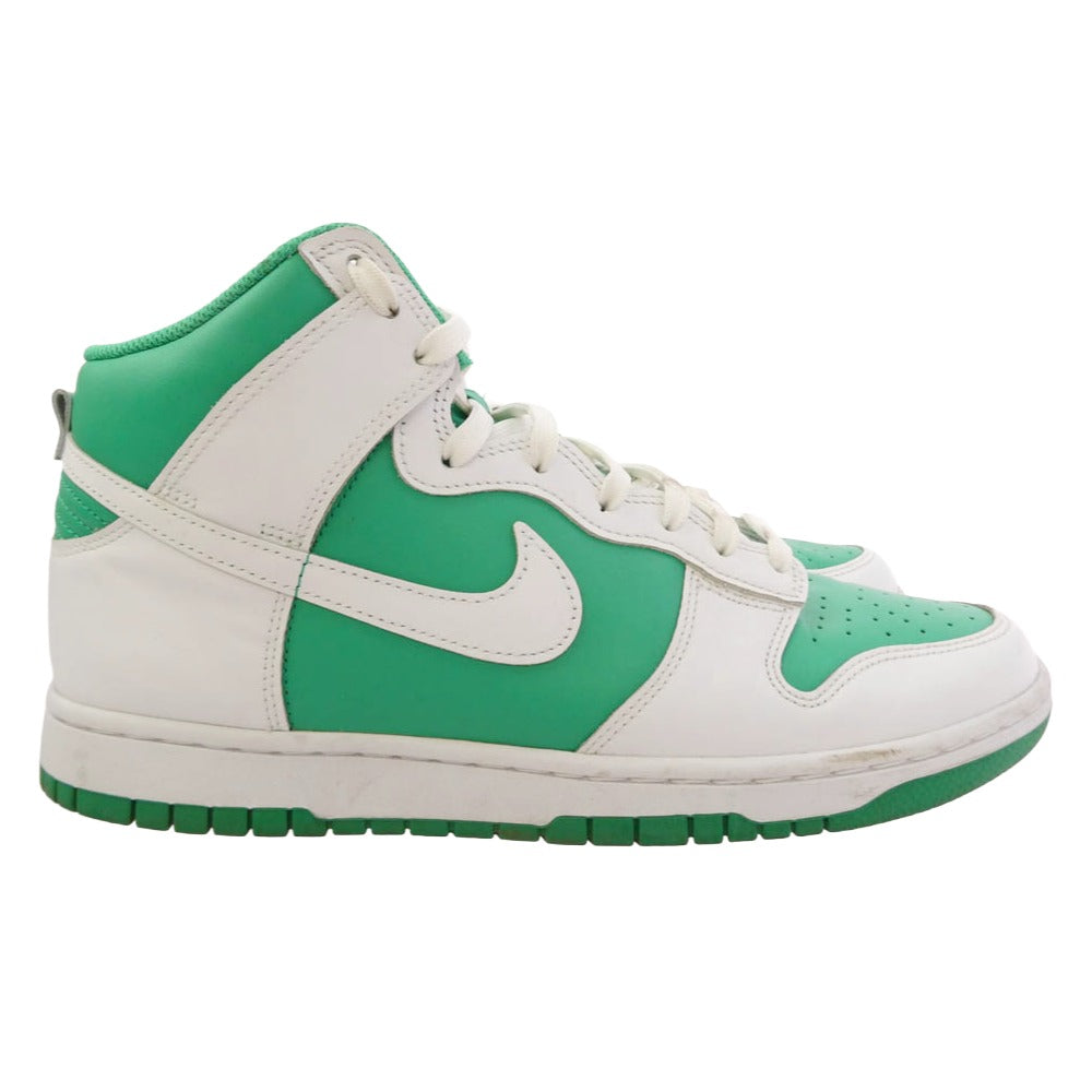 NIKE ナイキ DV0829-300 Dunk High Green White ダンク ハイ グリーン ホワイト スニーカー ホワイト系 グリーン系 28.5ｃｍ【中古】