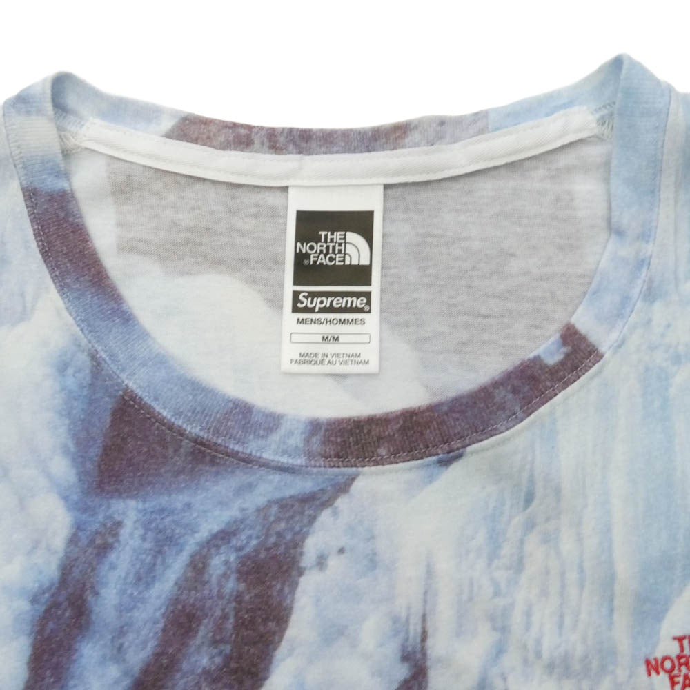 Supreme シュプリーム 21SS NT32100I × The North Face Ice Climb Tee ノースフェイス アイス クライム Tシャツ マルチカラー マルチカラー系 M【中古】