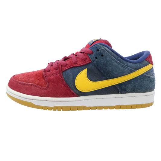 NIKE ナイキ DJ0606-400 SB Dunk Low Barcelona ダンク ロー バルセロナ スウェード スニーカー マルチカラー系 26.5cm【中古】