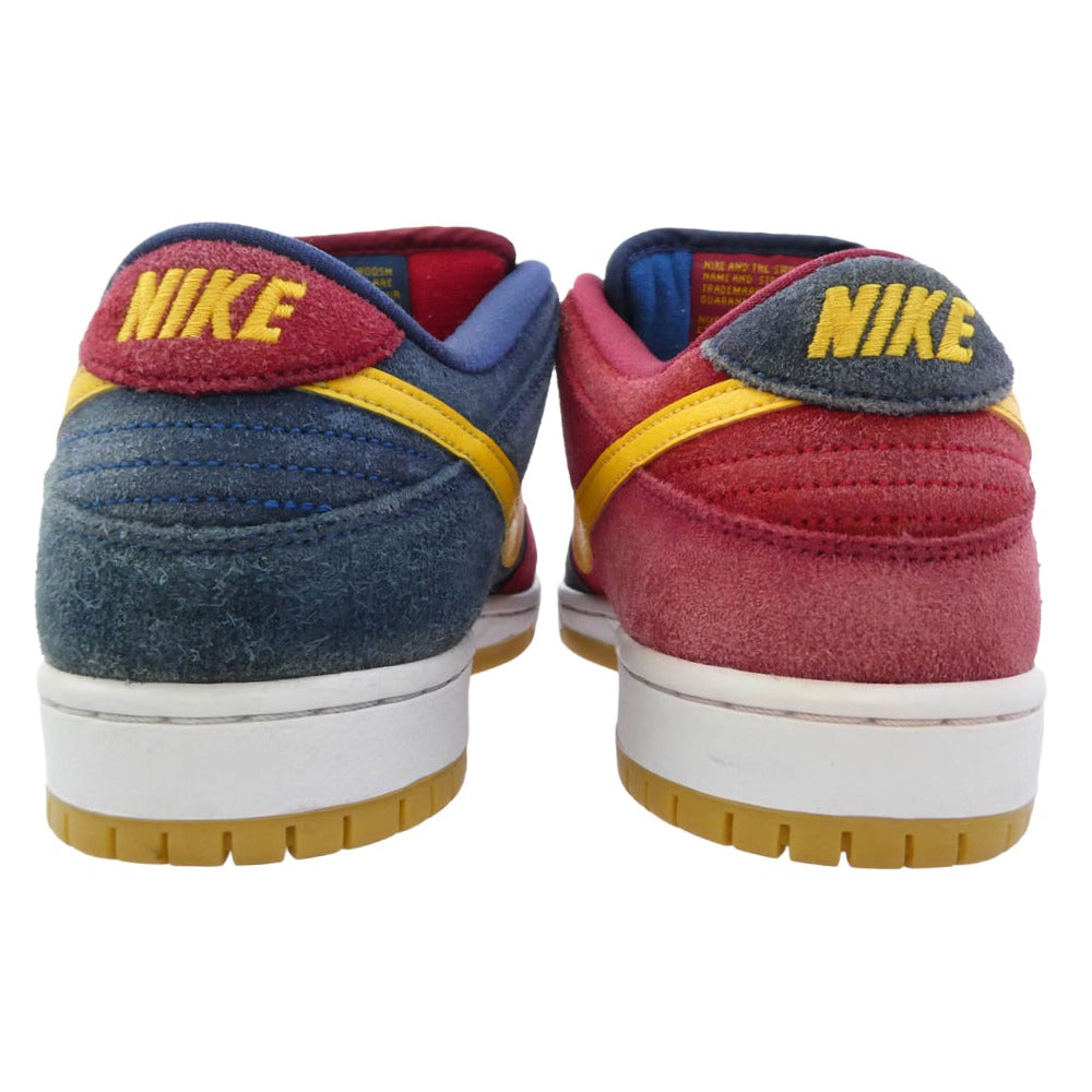 NIKE ナイキ DJ0606-400 SB Dunk Low Barcelona ダンク ロー バルセロナ スウェード スニーカー マルチカラー系 26.5cm【中古】