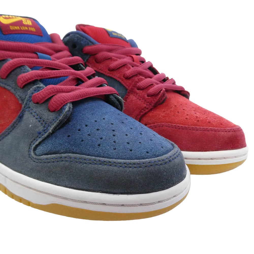 NIKE ナイキ DJ0606-400 SB Dunk Low Barcelona ダンク ロー バルセロナ スウェード スニーカー マルチカラー系 26.5cm【中古】