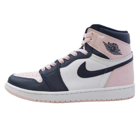 NIKE AIR JORDAN ナイキ ジョーダン DD9335-641 Womens Air Jordan 1 High OG SE Atmosphere AJ1 ウィメンズ エアジョーダン1 ハイ アトモスフィア スニーカー ピンク系 27cm【中古】
